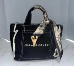 JILL by JILLSTUART フリルトートバッグ ブラック