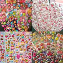 再販なし 1セット マシュマロシール 【超大量24枚セットまとめ売り】 シール帳