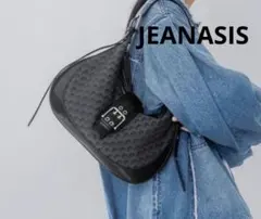 JEANASIS ジャガードモノグラムワンショルダー バッグのサムネイル