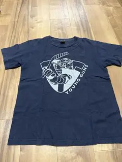Maximum Tシャツ YOUNG GUNZ ネイビー M