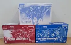 HGガンダムナイオン/ガンダムローズ/ガンダムマックスター(新品/送料込み‼️)のサムネイル
