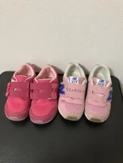 キッズ靴　女の子用　17センチ2足セット