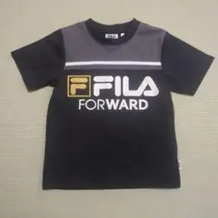 FILA FORWARD キッズ Tシャツ ブラックのサムネイル