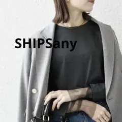 【ヒューイ様】SHIPSany レイヤード スリーブメッシュ シアートップス