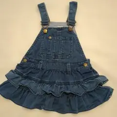 babyGAP デニムオーバーオールワンピース 90cm 18-24ヶ月