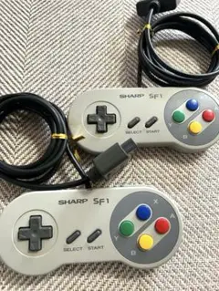 ジャンク　スーパーファミコン　コントローラー　2点　スーパーファミコン内臓テレビ
