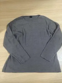 ÉDIFICE グレー 長袖ニット