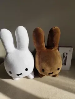 ミッフィー　ブルーナ　ぬいぐるみ　セット　プライズ　ブルーナボンボン