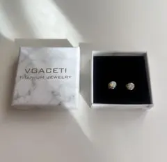 VGACETI ピアス　オーロラ　5mm