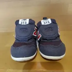 送料込み！New Balance 313 キッズ スニーカー 13cm ネイビー