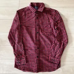 UNIQLO ネルシャツ Lサイズ レッド・ブラックチェック