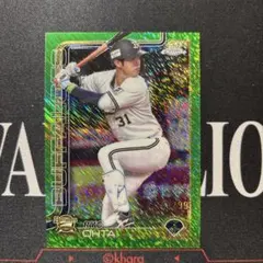 topps chrome npb 2025 太田　99枚限定　カード