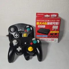 【動作確認済み】ゲームキューブコントローラー　互換品　2個　接続タップ　セット