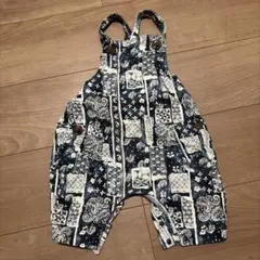 バンダナ風ロンパース 80cm Ocean&ground