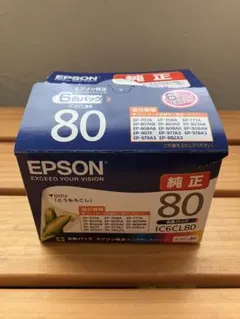 EPSON 純正インクカートリッジ IC6CL80L 4色 - メルカリ