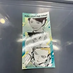 ハイキュー　ファンパーク　シールプリント　青葉城西