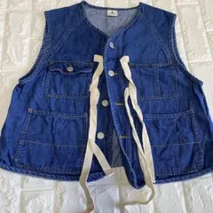 niko and ... デニムベスト インディゴ