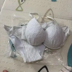 ホワイト レース セパレート水着 ビキニのサムネイル