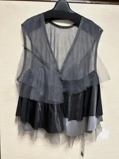 み*ー様 サテン×チュールベストのサムネイル