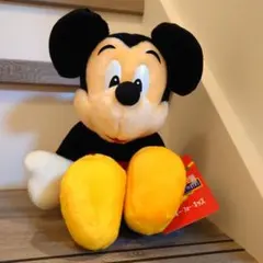 タグあり　サンアンドスター　レトロ　ディズニー　ミッキー ぬいぐるみ