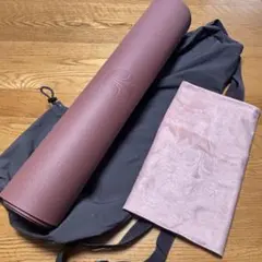 SUKALA ヨガ3点セット【ピンク 】ヨガマット、ヨガラグ、収納バッグ