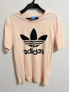 adidas originals ピンク Tシャツ Lサイズ