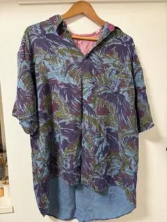 半袖 柄シャツ