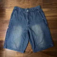 デニムショートパンツ 4ポケット