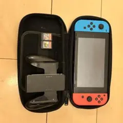 Nintendo Switch 本体 青と赤 付属品あり