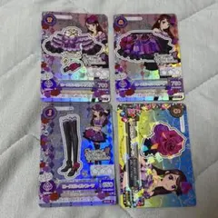 ☆美品☆アイカツカード ローズボンボンスカート 第2弾 02-27P 紫吹蘭