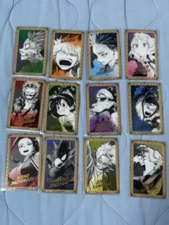 ヒロアカ原画展 箔押しクリアカードコレクション 12枚セット - メルカリ