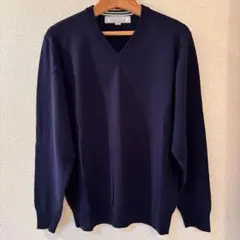 ネイビー ニット
