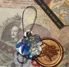 ハンドメイド4    ピアス　ロングフック