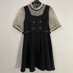 ROJITA黒のレーススリーブミニワンピース地雷系量産型