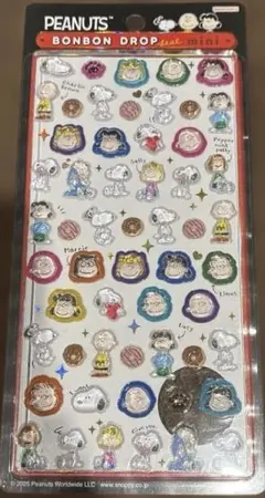 ち*ー様 【新品未使用・正規品✨】 ボンボンドロップシールミニ　スヌーピー