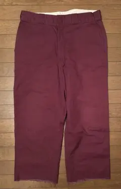 メキシコ製 Dickies ディッキーズ874ワークパンツ マルーン IDEAL