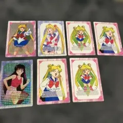 美少女戦士セーラームーン セーラースターズ ppカード 9枚 当時物