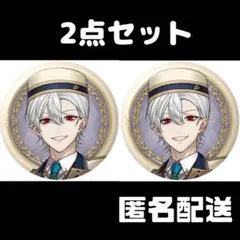 新品★にじさんじ【葛葉】缶バッジ★ビスケット★2点セット