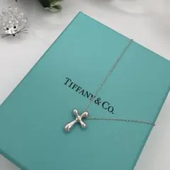 my ティファニー シルバー クロスネックレス 新品仕上げ済み TIFFANY & Co. インフィニティクロス ネックレス シルバー