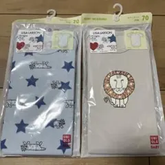 どなたん様専用 UNIQLO BABY リサ・ラーソン ボディスーツ 70cm
