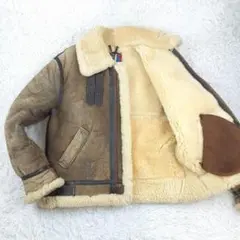 激レア✨SCHOTT/ショット【L】B-3ムートンフライトジャケットです 7825950045-010_MAIN.jpg?v=