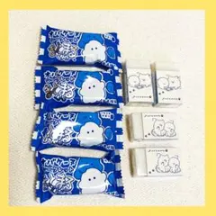 【新品】まとまるくん 消しゴム オバケーヌ ゆるわん 犬 シークレット 文具のサムネイル
