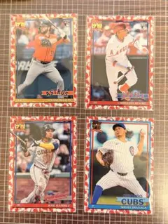 【４枚セット】Topps 2026 series1 鯉パラレル 今永昇太