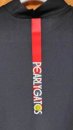 パーリーゲイツレディース 半袖 モックネック カットソー ネイビー サイズ2