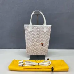 限定品 GOYARD ポワティエ クレールヴォア ミニトートバッグ - メルカリ