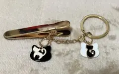 猫モチーフのキークリップ