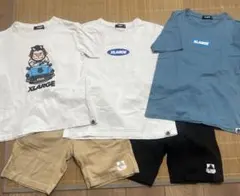 XLARGE KIDS Tシャツ　ショートパンツセット　140
