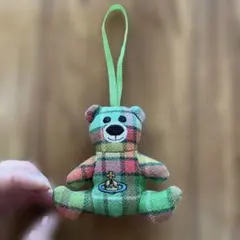 Vivienne Westwood くまちゃん　チャーム　キーホルダー　みどりのサムネイル