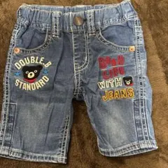 DOUBLE.B デニムショートパンツ 80サイズ