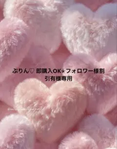 ぷりん♡ 即購入OK✬フォロワー様割引有様専用